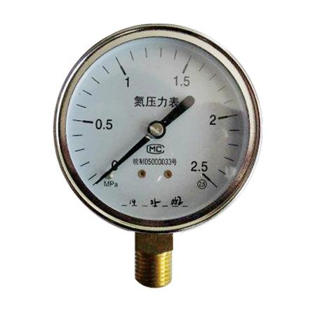 Y70徑向壓力表(電鍍罩圈)螺紋PT3/8